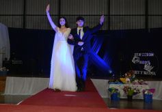 Foto de la galería: Los nuevos Reyes del Santa María, Agustina Miranda y Luciano Koziarski