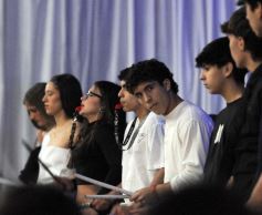 Foto de la galería: Elección de Reyes del Santa María: segunda parte del desfile y el anticipo del ritmo que traen para la Estudiantina 2025