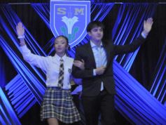 Foto de la galería: Elección de Reyes del Santa María: segunda parte del desfile y el anticipo del ritmo que traen para la Estudiantina 2025