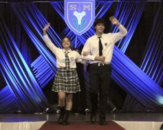 Foto de la galería: Elección de Reyes del Santa María: segunda parte del desfile y el anticipo del ritmo que traen para la Estudiantina 2025