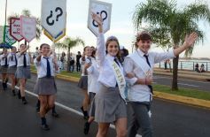 Sixto Fotografías. Sociedad. Estudiantina - Estudiantina 2025: arrancando la cuenta regresiva, más de 5000 estudiantes coparon a pura energía la 1ra Prueba Piloto