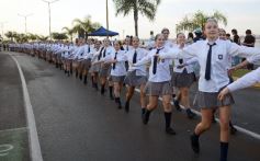 Foto de la galería: Estudiantina 2025: arrancando la cuenta regresiva, más de 5000 estudiantes coparon a pura energía la 1ra Prueba Piloto