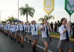Foto de la galería: Estudiantina 2025: arrancando la cuenta regresiva, más de 5000 estudiantes coparon a pura energía la 1ra Prueba Piloto