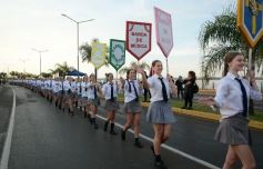 Foto de la galería: Estudiantina 2025: arrancando la cuenta regresiva, más de 5000 estudiantes coparon a pura energía la 1ra Prueba Piloto