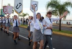 Foto de la galería: Estudiantina 2025: arrancando la cuenta regresiva, más de 5000 estudiantes coparon a pura energía la 1ra Prueba Piloto