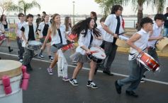 Foto de la galería: Estudiantina 2025: arrancando la cuenta regresiva, más de 5000 estudiantes coparon a pura energía la 1ra Prueba Piloto