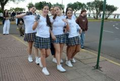 Foto de la galería: Estudiantina 2025: arrancando la cuenta regresiva, más de 5000 estudiantes coparon a pura energía la 1ra Prueba Piloto