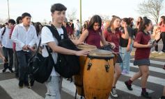 Foto de la galería: Estudiantina 2025: arrancando la cuenta regresiva, más de 5000 estudiantes coparon a pura energía la 1ra Prueba Piloto