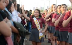Foto de la galería: Estudiantina 2025: arrancando la cuenta regresiva, más de 5000 estudiantes coparon a pura energía la 1ra Prueba Piloto
