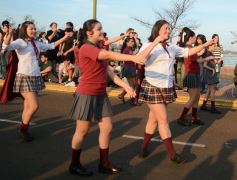 Foto de la galería: Estudiantina 2025: arrancando la cuenta regresiva, más de 5000 estudiantes coparon a pura energía la 1ra Prueba Piloto