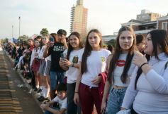 Foto de la galería: Estudiantina 2025: arrancando la cuenta regresiva, más de 5000 estudiantes coparon a pura energía la 1ra Prueba Piloto