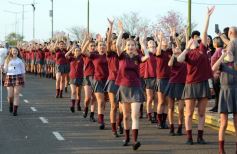 Foto de la galería: Estudiantina 2025: arrancando la cuenta regresiva, más de 5000 estudiantes coparon a pura energía la 1ra Prueba Piloto