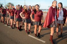 Foto de la galería: Estudiantina 2025: arrancando la cuenta regresiva, más de 5000 estudiantes coparon a pura energía la 1ra Prueba Piloto