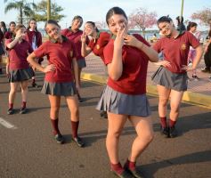 Foto de la galería: Estudiantina 2025: arrancando la cuenta regresiva, más de 5000 estudiantes coparon a pura energía la 1ra Prueba Piloto
