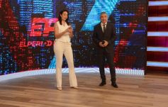 Foto de la galería: Con Gustavo Añibarro en su histórico ciclo televisivo El Periodista, ya en su 19 temporada por Canal Doce