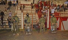 Foto de la galería: Guaraní campeón, llegó el título 40: acá la algarabía en otra fiesta de la familia franjeada en Villa Sarita