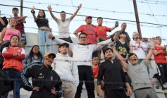 Foto de la galería: Guaraní campeón, llegó el título 40: acá la algarabía en otra fiesta de la familia franjeada en Villa Sarita