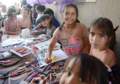 Foto de la galería: El Caps N° 508 de Itaembé Guazú se sumó al festejo de los niños con una tarde de juegos, dibujos y alegría familiar