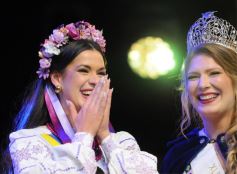 Foto de la galería: Melina Hanelis Zapaya, flamante soberana de la 45° Fiesta Nacional del Inmigrante en Oberá