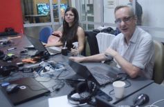 Foto de la galería: Visita en el Streaming de Misiones Online: con Tres Miradas y la camaradería con  colegas del periodismo