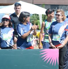 Foto de la galería: "Un paso por Santi": la solidaridad y el cariño de la gente siempre presente 