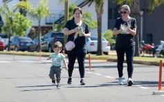 Foto de la galería: "Un paso por Santi": la solidaridad y el cariño de la gente siempre presente 