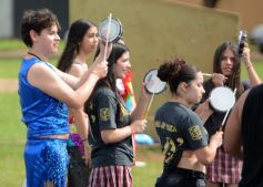 Foto de la galería: El NENI 2032 realizó el cierre de "Reciclarte" con alumnos de la Madre de la Misericordia