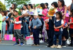 Foto de la galería: El NENI 2032 realizó el cierre de "Reciclarte" con alumnos de la Madre de la Misericordia