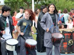 Foto de la galería: El NENI 2032 realizó el cierre de "Reciclarte" con alumnos de la Madre de la Misericordia