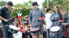 Foto de la galería: El NENI 2032 realizó el cierre de "Reciclarte" con alumnos de la Madre de la Misericordia