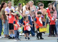 Foto de la galería: El NENI 2032 realizó el cierre de "Reciclarte" con alumnos de la Madre de la Misericordia