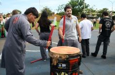 Foto de la galería: El NENI 2032 realizó el cierre de "Reciclarte" con alumnos de la Madre de la Misericordia