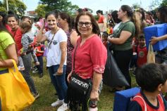 Foto de la galería: El NENI 2032 realizó el cierre de "Reciclarte" con alumnos de la Madre de la Misericordia