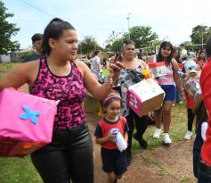 Foto de la galería: El NENI 2032 realizó el cierre de "Reciclarte" con alumnos de la Madre de la Misericordia
