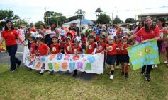 Foto de la galería: El NENI 2032 realizó el cierre de "Reciclarte" con alumnos de la Madre de la Misericordia