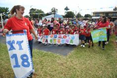 Foto de la galería: El NENI 2032 realizó el cierre de "Reciclarte" con alumnos de la Madre de la Misericordia