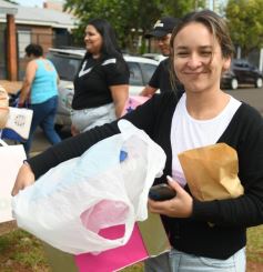 Foto de la galería: El NENI 2032 realizó el cierre de "Reciclarte" con alumnos de la Madre de la Misericordia