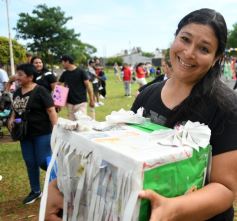 Foto de la galería: El NENI 2032 realizó el cierre de "Reciclarte" con alumnos de la Madre de la Misericordia