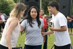 Foto de la galería: El NENI 2032 realizó el cierre de "Reciclarte" con alumnos de la Madre de la Misericordia