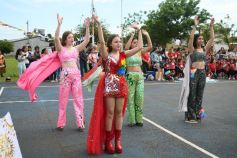 Foto de la galería: El NENI 2032 realizó el cierre de "Reciclarte" con alumnos de la Madre de la Misericordia