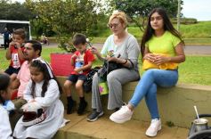 Foto de la galería: El NENI 2032 realizó el cierre de "Reciclarte" con alumnos de la Madre de la Misericordia