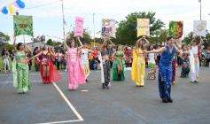 Foto de la galería: El NENI 2032 realizó el cierre de "Reciclarte" con alumnos de la Madre de la Misericordia