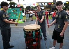 Foto de la galería: El NENI 2032 realizó el cierre de "Reciclarte" con alumnos de la Madre de la Misericordia