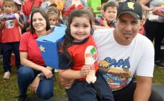 Foto de la galería: El NENI 2032 realizó el cierre de "Reciclarte" con alumnos de la Madre de la Misericordia