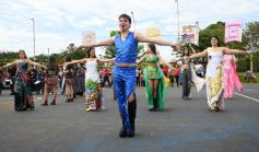 Foto de la galería: El NENI 2032 realizó el cierre de "Reciclarte" con alumnos de la Madre de la Misericordia