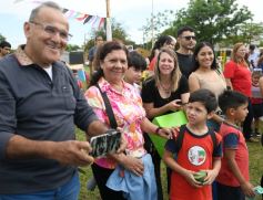 Foto de la galería: El NENI 2032 realizó el cierre de "Reciclarte" con alumnos de la Madre de la Misericordia