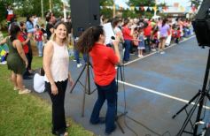 Foto de la galería: El NENI 2032 realizó el cierre de "Reciclarte" con alumnos de la Madre de la Misericordia