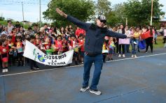 Foto de la galería: El NENI 2032 realizó el cierre de "Reciclarte" con alumnos de la Madre de la Misericordia