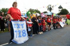 Foto de la galería: El NENI 2032 realizó el cierre de "Reciclarte" con alumnos de la Madre de la Misericordia