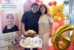 Foto de la galería: Inés fue honrada en el festejo de su cumpleaños 60